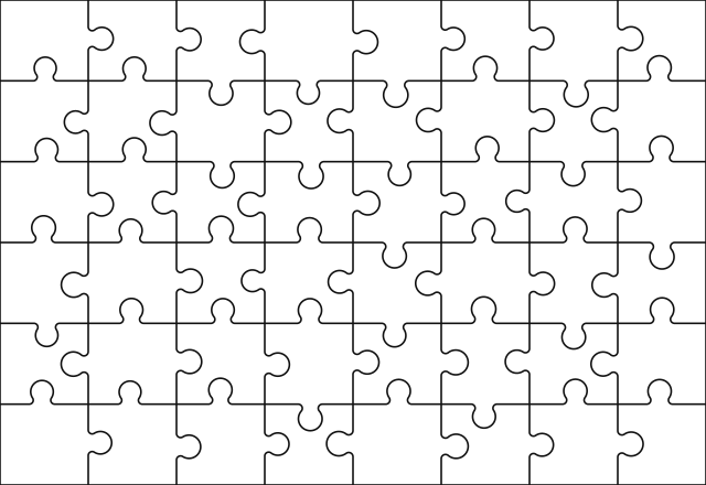 Jigsaw Puzzle SVG preview