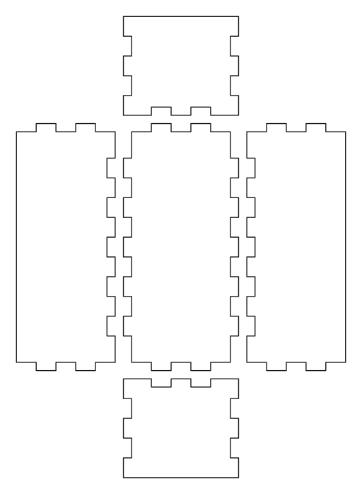 Box SVG/DXF Design | CutMaker